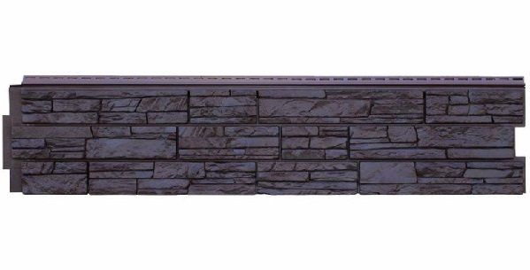 Фасадная панель GL &amp;quot;Крымский сланец угольный&amp;quot; купить в Нижнем Новгороде