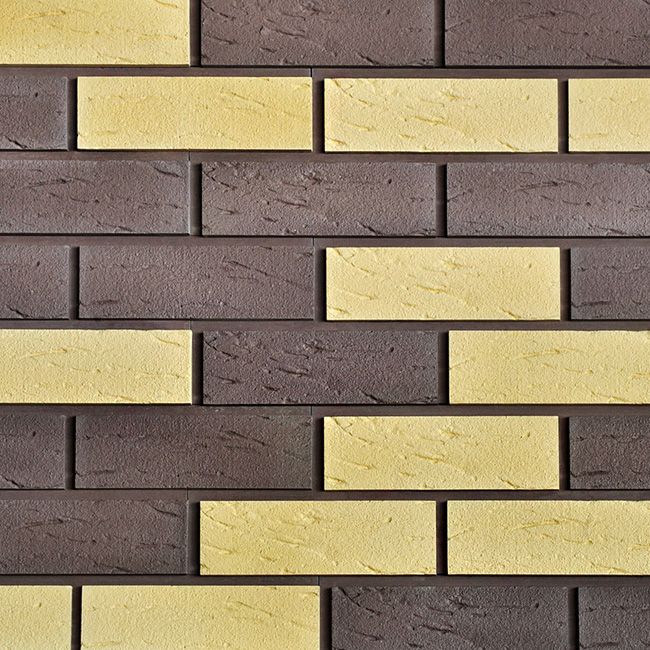 Фасадная плитка Кирисс Фасад, Двухцветный клинкерный кирпич №6 купить в Нижнем Новгороде