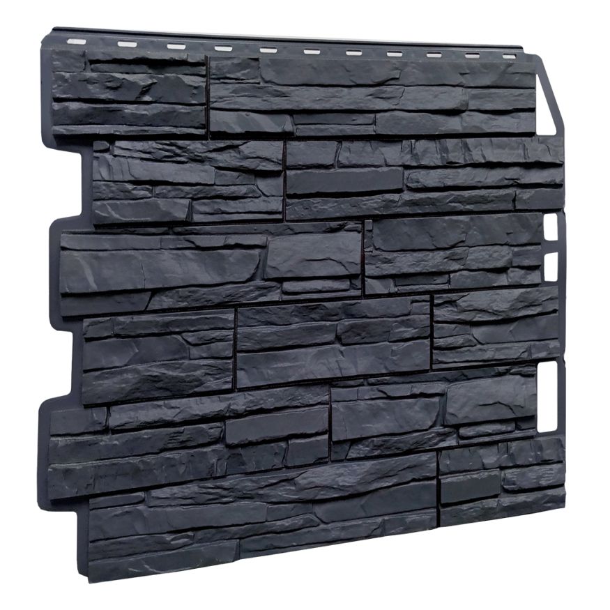 Фасадная панель FineBer Скол, Асфальт купить в Нижнем Новгороде