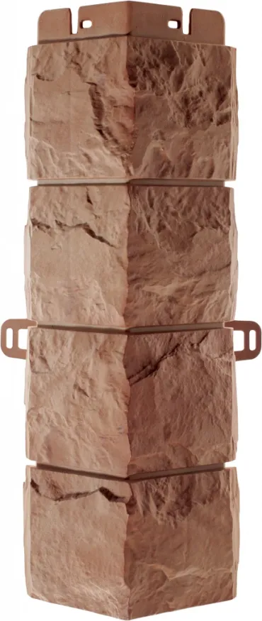 Угол наружный Альта-Профиль, Фагот ЭКО, Терракотовый купить в Нижнем Новгороде