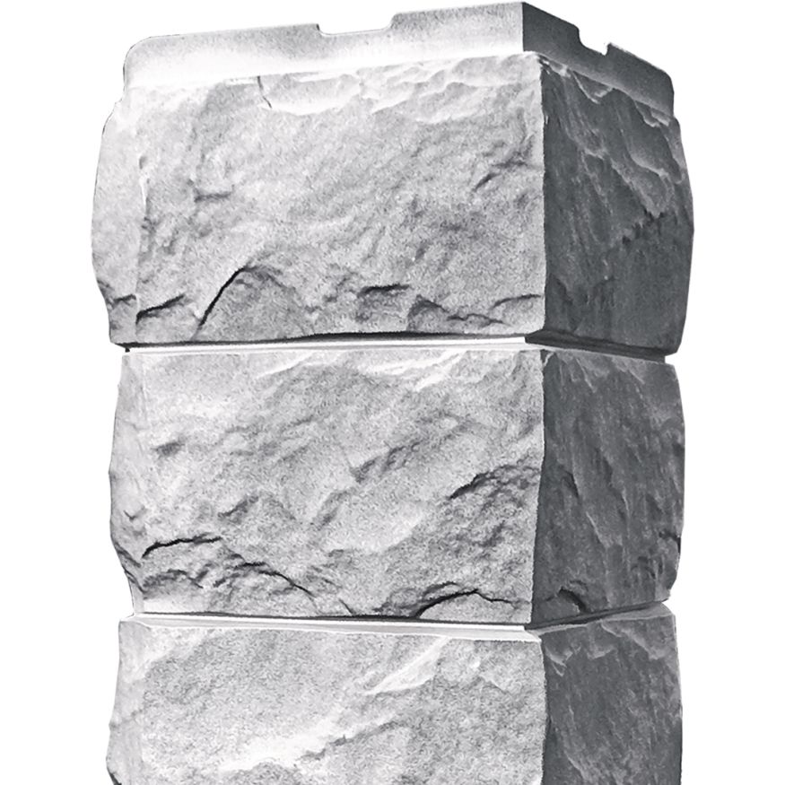 Наружный угол FineBer Скол, Светло-серый купить в Нижнем Новгороде