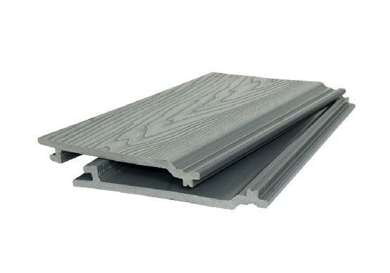 Сайдинг 3D GardenParkett с древесной текстурой в сером цвете купить в Нижнем Новгороде