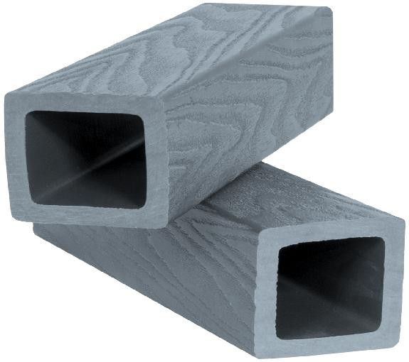 Балясина из ДПК Polivan SINGARAJA с 3D текстурой дерева, серый цвет. купить в Нижнем Новгороде