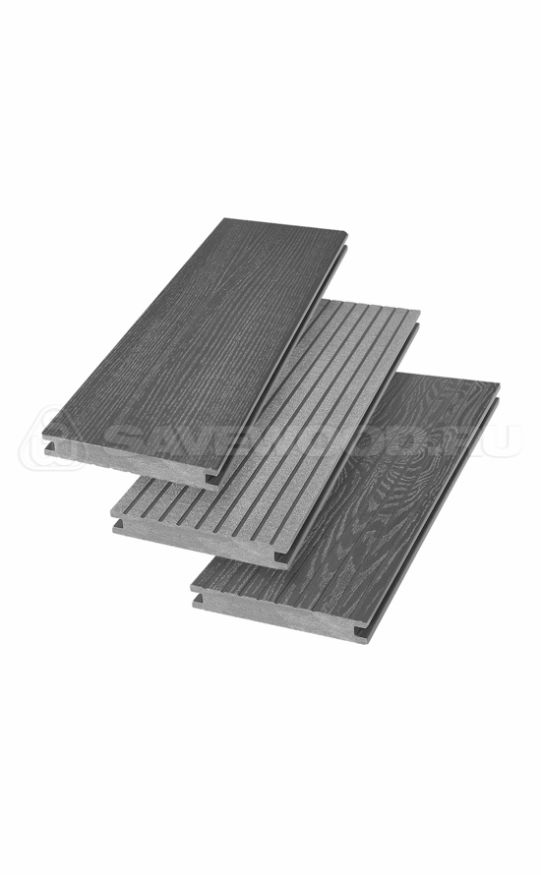 Террасная доска ДПК SaveWood, SW Fraxinus (R), Графит купить в Нижнем Новгороде