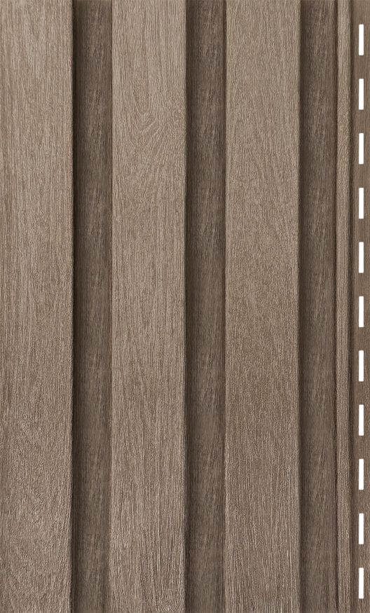 Сайдинг Ю-Пласт, Тимберблок, Рейка фасадная, Орех светлый купить в Нижнем Новгороде