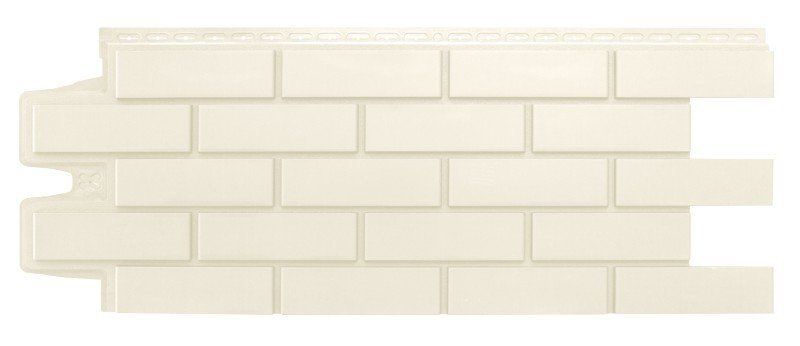 Фасадные панели Grand Line, Клинкерный кирпич Classic, Молочный купить в Нижнем Новгороде