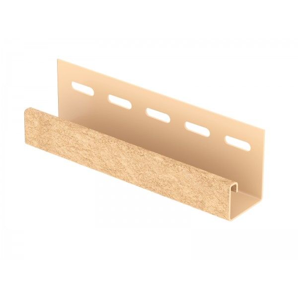 J-планка Ю-пласт Стоун Хаус Кирпич, Песочный купить в Нижнем Новгороде