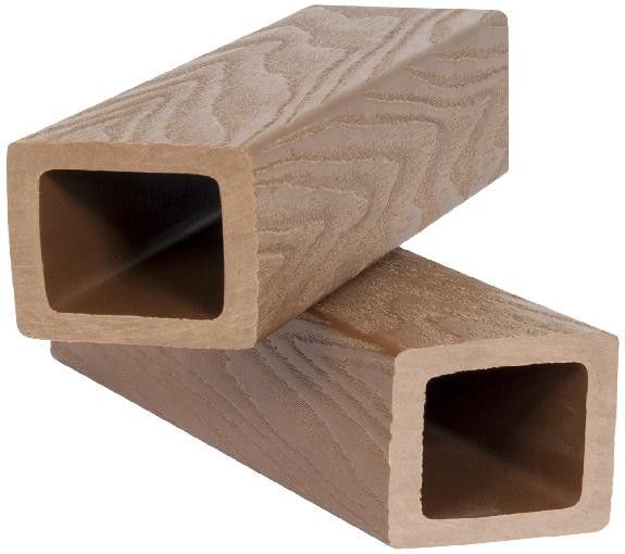 Балясина ДПК Polivan SINGARAJA 3D, текстура дерева, песчаный цвет. купить в Нижнем Новгороде