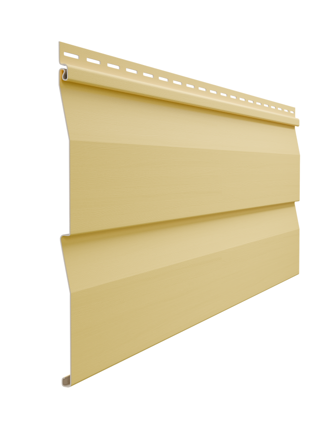 Виниловый сайдинг Docke, Корабельный брус D4.5D STANDARD, Лимон купить в Нижнем Новгороде