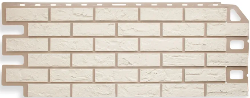 Фасадная панель Альта-профиль Кирпич Белый купить в Нижнем Новгороде