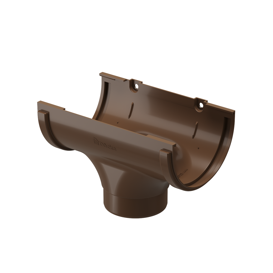 Водосточная воронка Docke Standard, цвет светло-коричневый купить в Нижнем Новгороде
