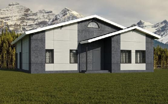 Фиброцементный сайдинг Roofas Board Stone Цвет Графит купить в Нижнем Новгороде