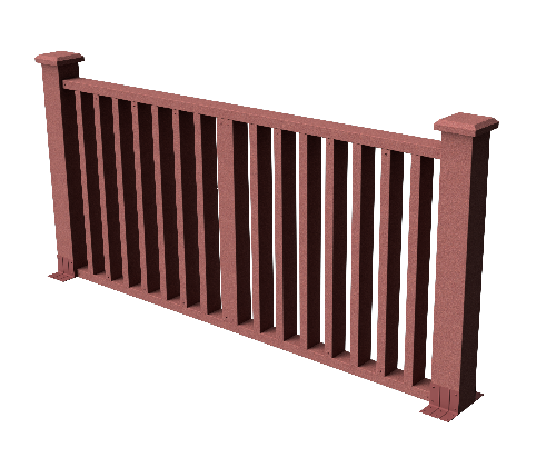 Декоративное ограждение из ДПК GRINDERDECO Риальто мербау купить в Нижнем Новгороде