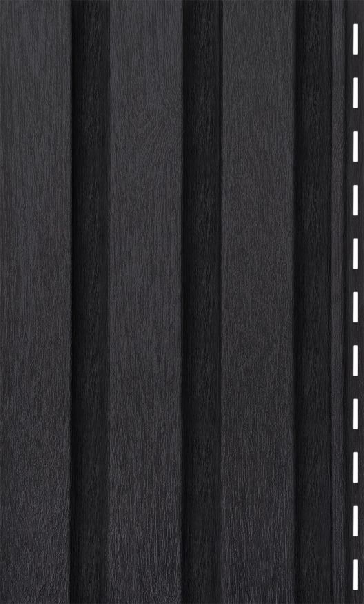 Сайдинг Ю-Пласт, Тимберблок, Рейка фасадная, Угольный купить в Нижнем Новгороде