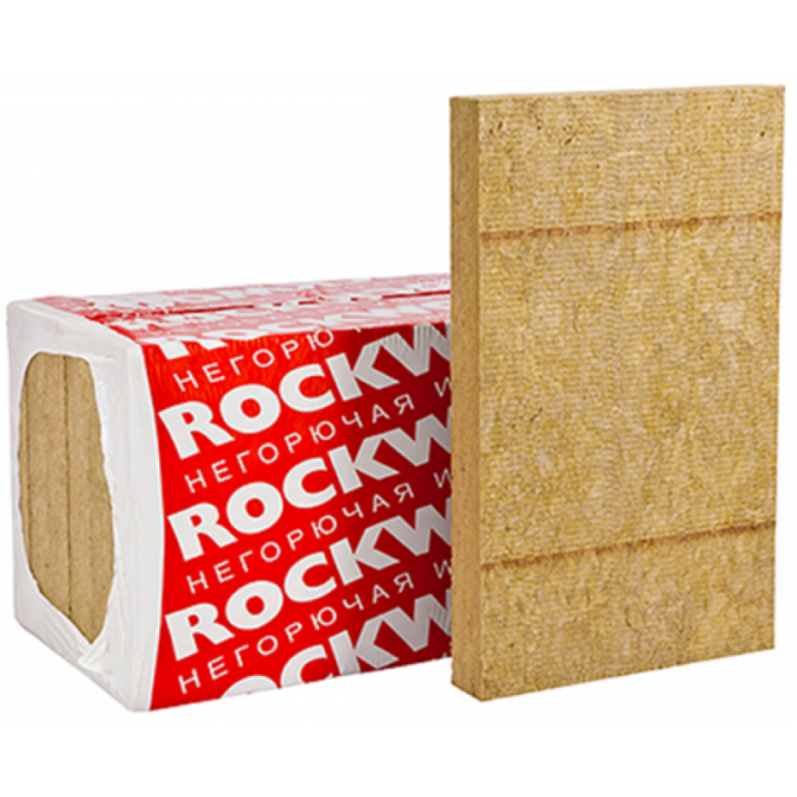 Утеплитель Венти Баттс 50х600х800 Rockwool купить в Нижнем Новгороде
