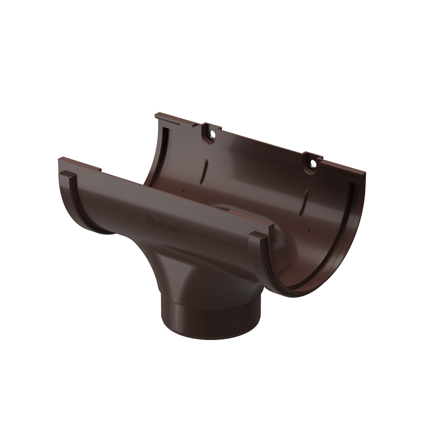 Водосточная воронка Docke Standard, цвет тёмный коричневый купить в Нижнем Новгороде