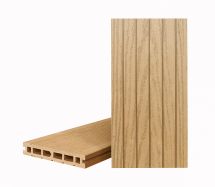 Террасная доска ДПК Terrapol Классик (Пустотелая с пазом) Кантри, Дуб Севилья