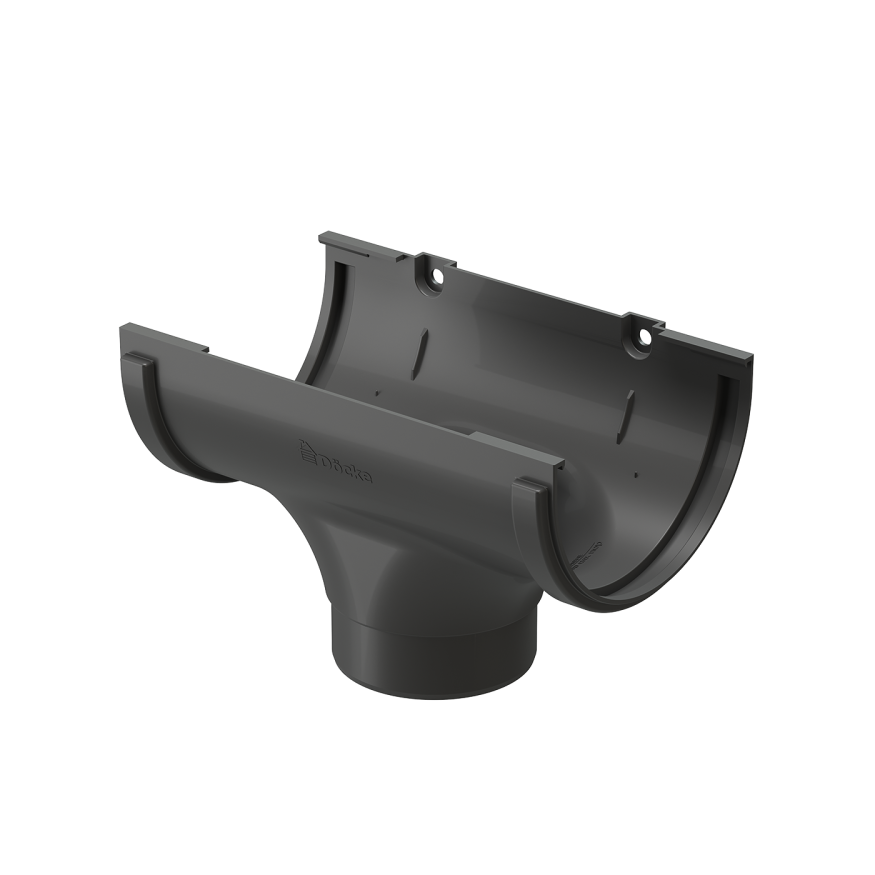 Водосточная воронка Docke Standard, цвет серый купить в Нижнем Новгороде