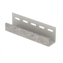 J-планка Ю-Пласт Стоун Хаус Сланец, Светло-серый 