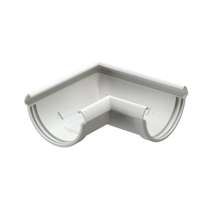 Угол желоба 90˚ Docke Lux, Пломбир купить в Нижнем Новгороде