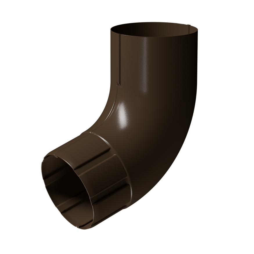 Колено 72˚ для водостока Docke Stal Premium, цвет Каштан. купить в Нижнем Новгороде