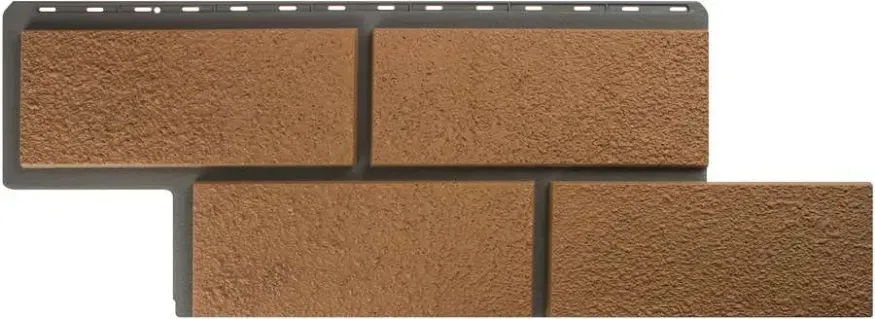 Фасадная панель Альта-Профиль Неаполитанский камень Персиковый купить в Нижнем Новгороде