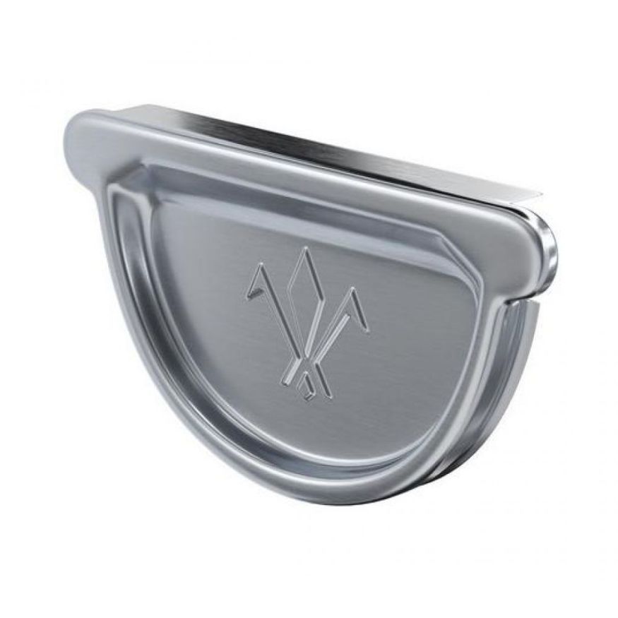 Универсальная заглушка с резиновым уплотнителем Aquasystem, оцинкованная, 125/90. купить в Нижнем Новгороде