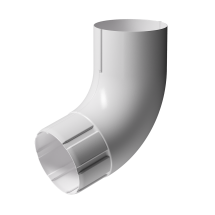 Колено для водосточной трубы 72˚, Docke Stal Premium, цвет Пломбир