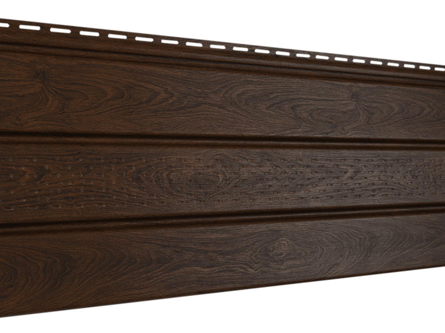 Софит PRO под дерево, Ю-пласт, Тёмный орех (без перфорации) купить в Нижнем Новгороде