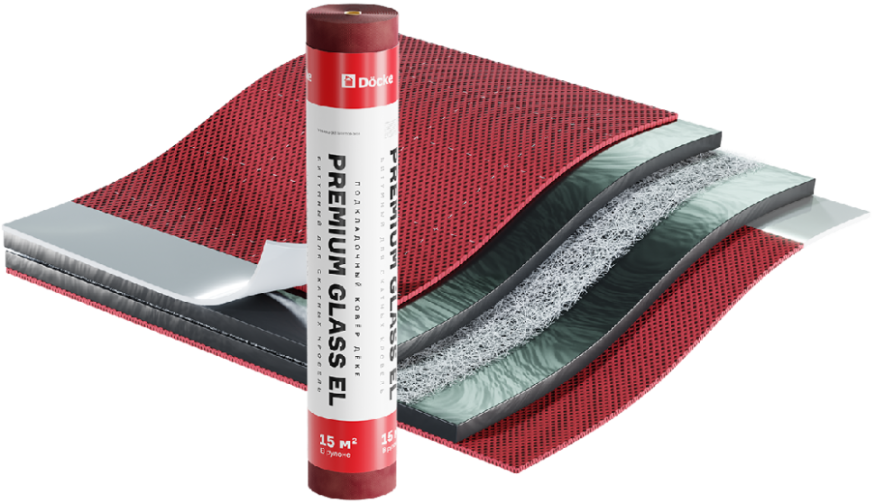Подкладочный ковер Docke Premium Glass EL, 15 м купить в Нижнем Новгороде