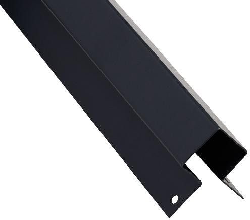 Внешний симметричный угол FCS Group цвет RAL 7024. купить в Нижнем Новгороде