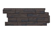 Фасадная панель Grand Line, Сланец Design Plus, Орех