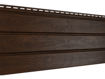 Софит PRO под дерево, Ю-пласт, Тёмный орех (с частичной перфорацией)