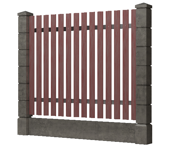 Заборная доска GRINDERDECO, ДПК, шлифованный мербау. купить в Нижнем Новгороде