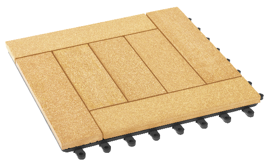 Модульный паркет ДПК GRINDERDECO Комфорт 6 Цвет Песчаник купить в Нижнем Новгороде