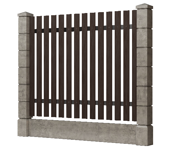 Заборная доска GRINDERDECO, ДПК, шлифованная цвет Венге. купить в Нижнем Новгороде