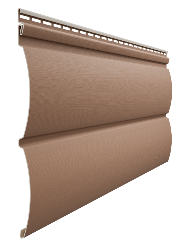 Виниловый сайдинг Docke Блок-Хаус D4.7T, Капучино купить в Нижнем Новгороде