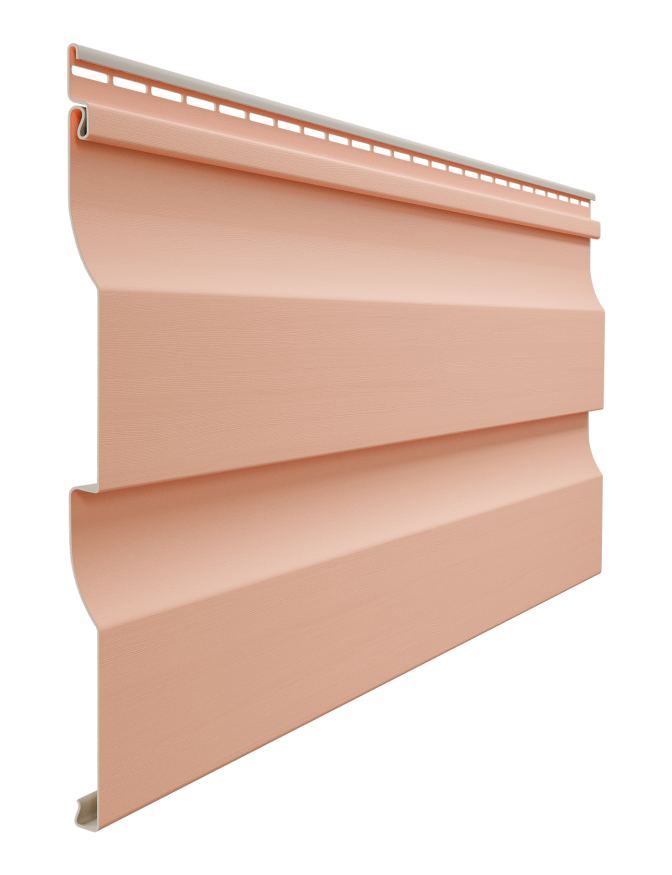 Виниловый сайдинг Docke, Корабельный брус D4.5D, Персик купить в Нижнем Новгороде