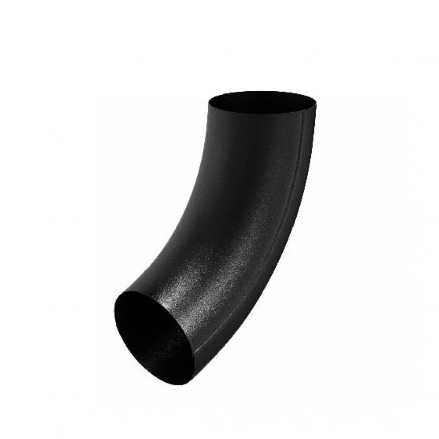 Колено трубопровода Aquasystem, RAL 9005 Черный, 125/90 купить в Нижнем Новгороде