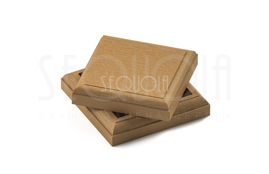 Комплект крышки и юбки для столба SEQUOIA NATURE купить в Нижнем Новгороде