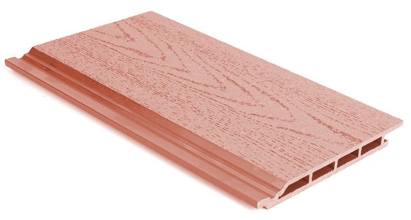 Фасадная панель ДПК АЙ-ТЕХПЛАСТ терракотового цвета купить в Нижнем Новгороде