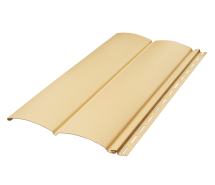 Виниловый сайдинг NORDSIDE, Лапландия под бревно, цвет Имбирь.