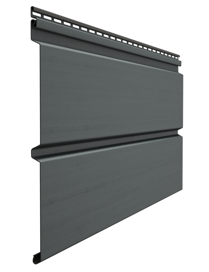 Виниловый сайдинг Docke, Брус D6S, Графит купить в Нижнем Новгороде