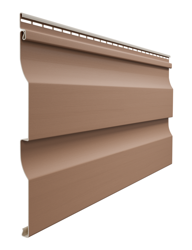 Виниловый сайдинг Docke, Корабельный брус D4.5D, Капучино купить в Нижнем Новгороде