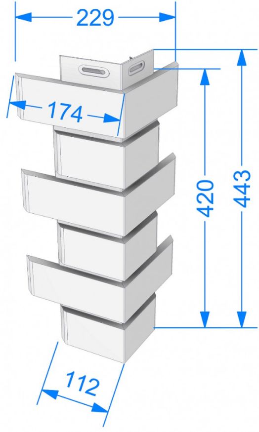Угол Docke, Standard, Flemish (Флемиш) Красный купить в Нижнем Новгороде