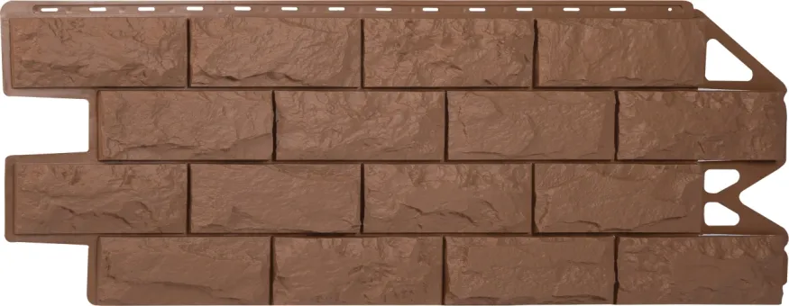 Фасадная панель Альта-Профиль, Фагот ЭКО, Терракотовый купить в Нижнем Новгороде