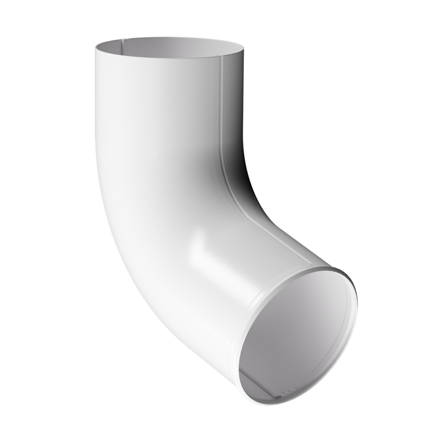 Отвод для водостока Docke Stal Premium, цвет Пломбир. купить в Нижнем Новгороде