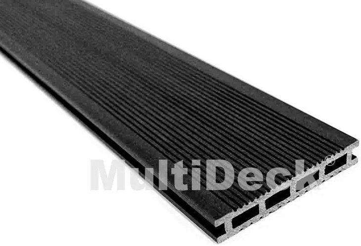 Террасная доска из ДПК MultiDeck Черный бархатный оттенок купить в Нижнем Новгороде