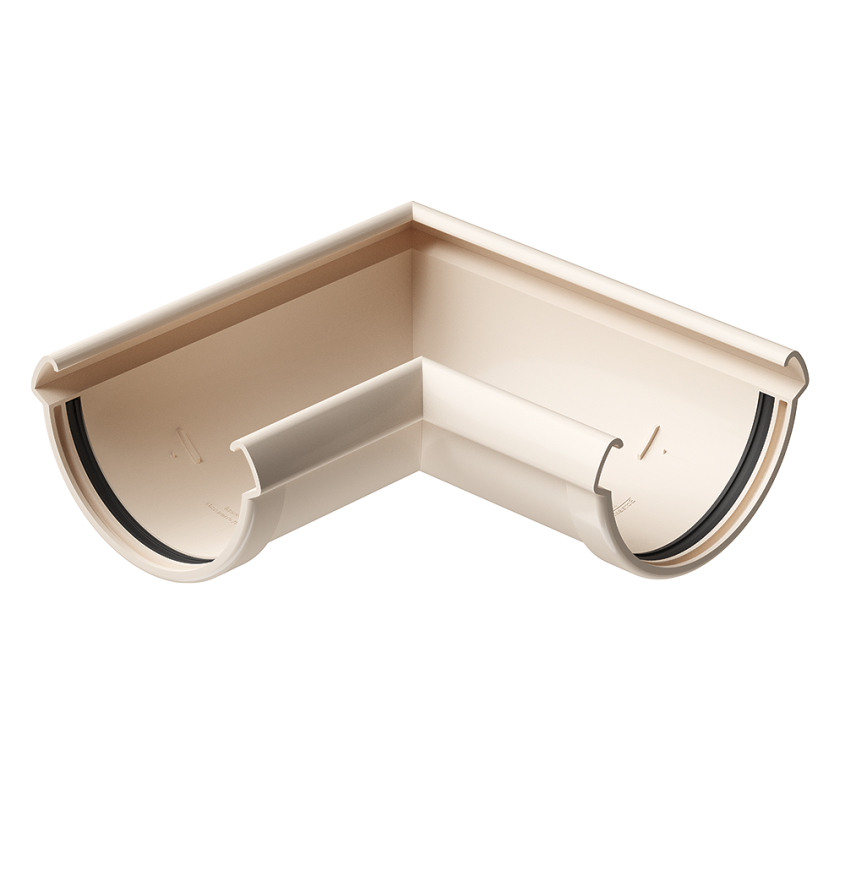 Угол желоба 90˚ Docke Lux, Латте купить в Нижнем Новгороде