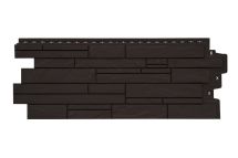 Фасадная панель Grand Line Скала Classic, Шоколадный